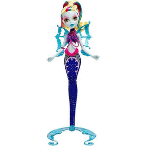 Monster High Great Scarrier Reef Glowsome Ghoulfish Lagoona Blue Doll